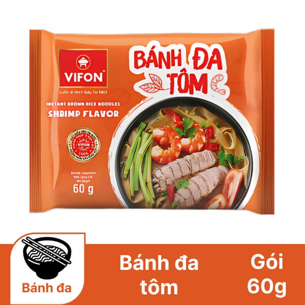Bánh đa tôm Vifon 60g