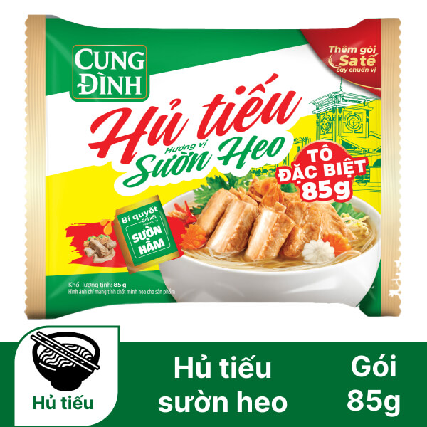 Hủ tiếu sườn heo Cung Đình 85g