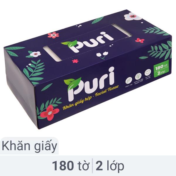 Khăn giấy Puri 2 lớp 180 tờ