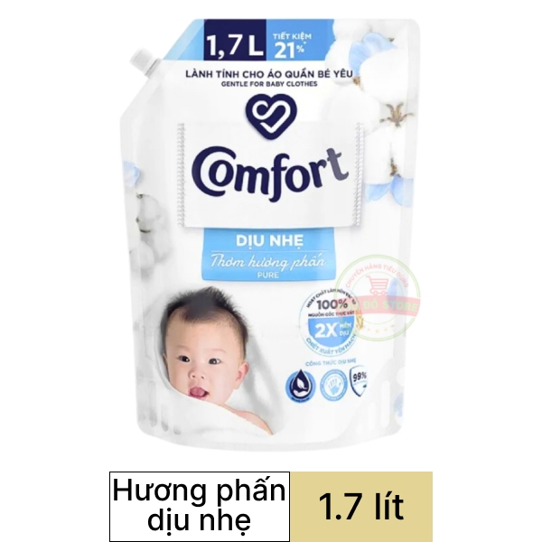 Nước xả cho bé Comfort mềm dịu túi 1.7 lít