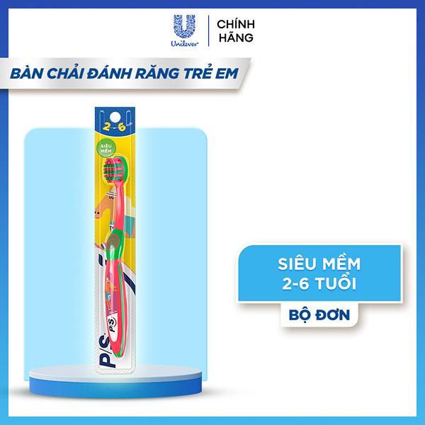 Bàn chải P/S cho bé 2 - 6 tuổi