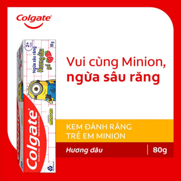Kem đánh răng Colgate Minions trên 6 tuổi 80g