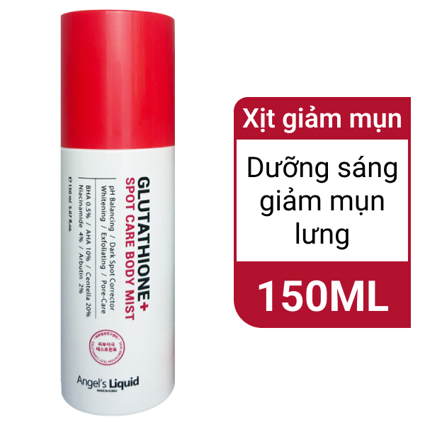 Xịt giảm mụn lưng Angel's Liquid 150ml
