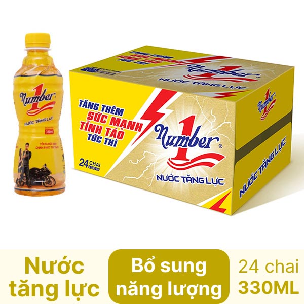Thùng 24 chai Number1 330ml