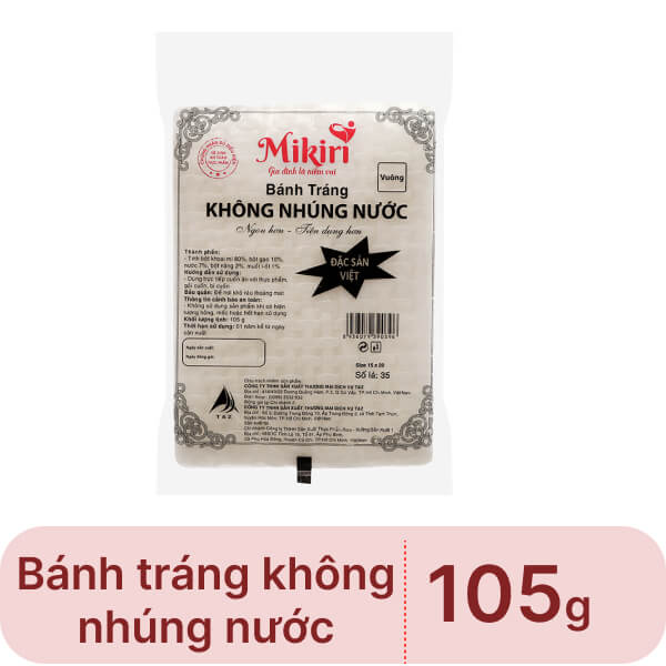 Bánh tráng Mikiri gói 105g