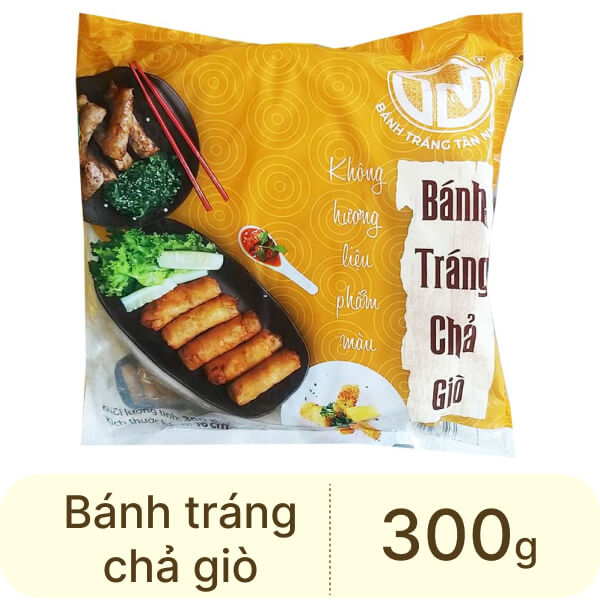 Bánh tráng chả giò 16cm Tân Nhiên gói 300g