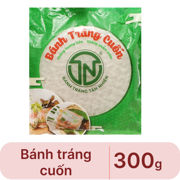 Bánh tráng cuốn 22cm Tân Nhiên gói 300g