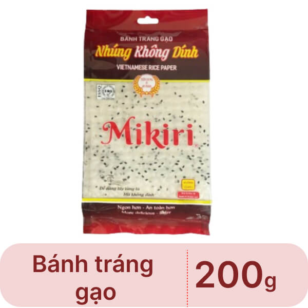Bánh tráng gạo Mikiri gói 200g