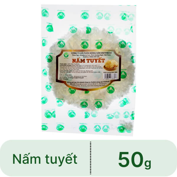 Nấm tuyết gói 50g