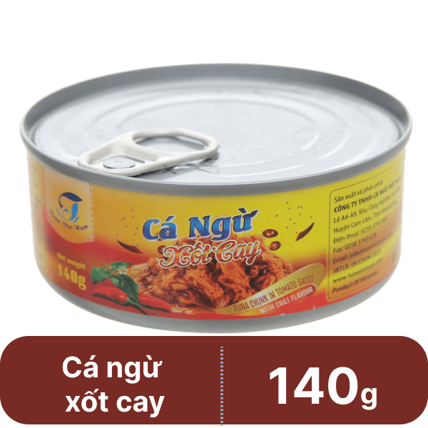 Cá ngừ xốt cay Tuna Việt Nam 140g
