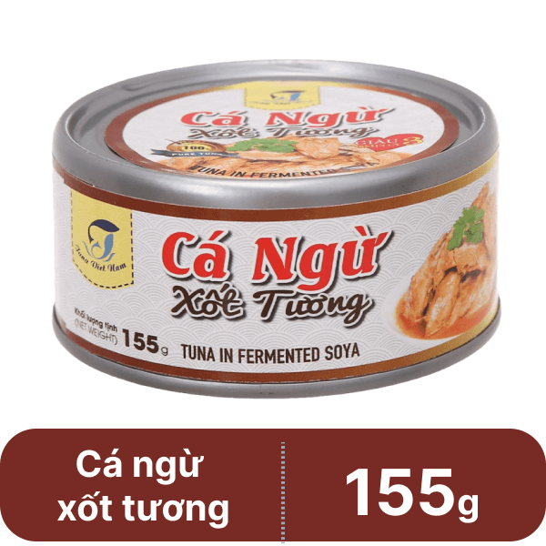 Cá ngừ xốt tương Tuna Việt Nam 155g