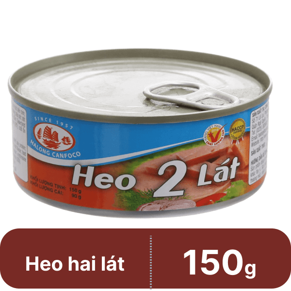 Heo hai lát Hạ Long hộp 150g
