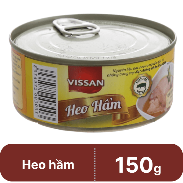 Thịt heo hầm Vissan hộp 150g