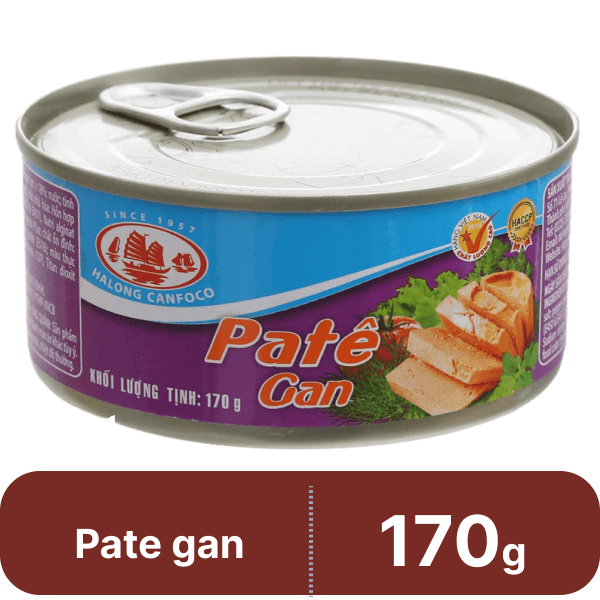 Pate gan Hạ Long hộp 170g