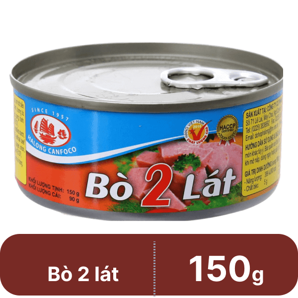 Bò hai lát Hạ Long hộp 150g