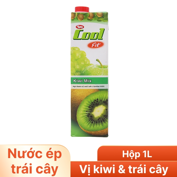 Nước ép kiwi & trái cây Tipco Cool Fit 1 lít