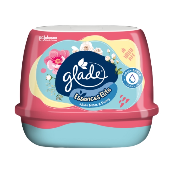 Sáp thơm Glade hoa hồng trắng & mẫu đơn 180g