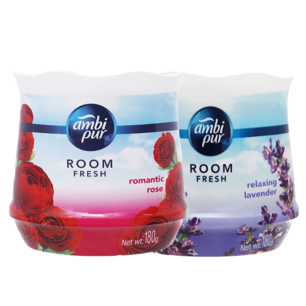 2 hộp sáp thơm Ambi Pur lavender & hoa hồng 180g