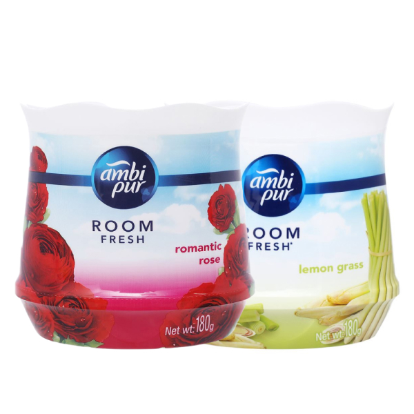 2 hộp sáp thơm Ambi Pur hương sả & hoa hồng 180g