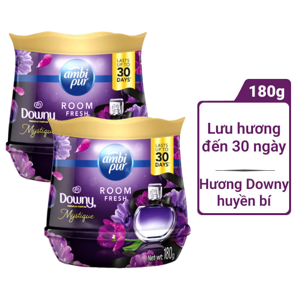 2 hộp sáp thơm Ambi Pur hương Downy huyền bí 180g
