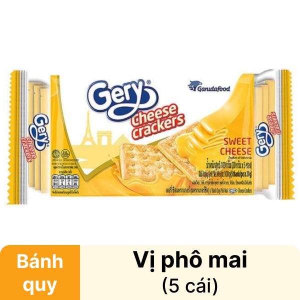Bánh cracker phô mai Gery gói 90g giá tốt tại Bách hoá XANH