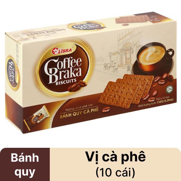 Bánh quy cà phê Braka Libra 150g giá tốt tại Bách hoá XANH