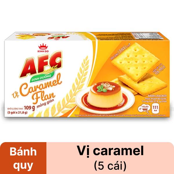 Bánh quy caramel flan AFC 109g