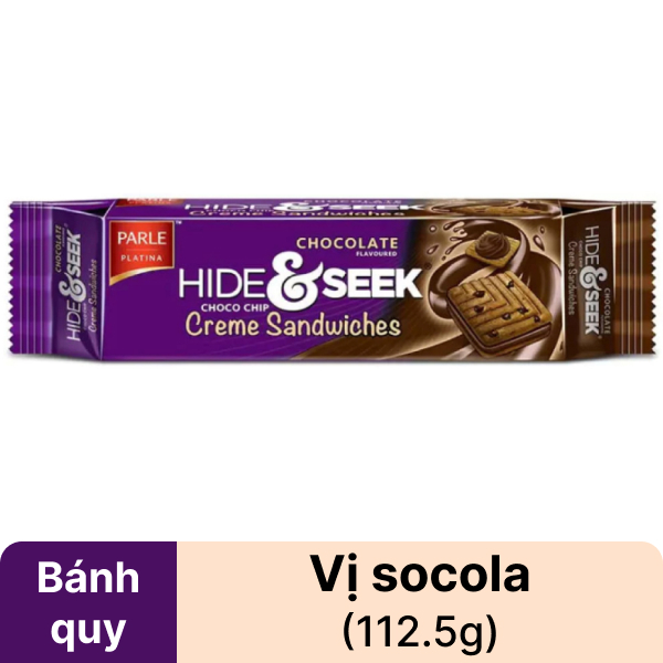 Bánh quy socola Parle Platina Hide & Seek 112.5g