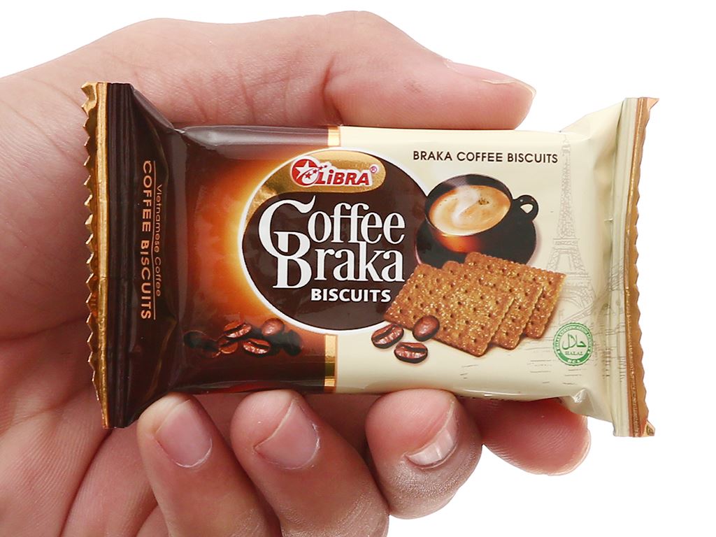 Bánh quy vị cà phê Libra Braka gói 15g tại Bách hóa XANH