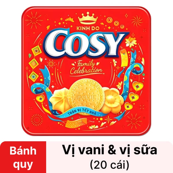 Bánh quy Cosy bơ sữa 408g