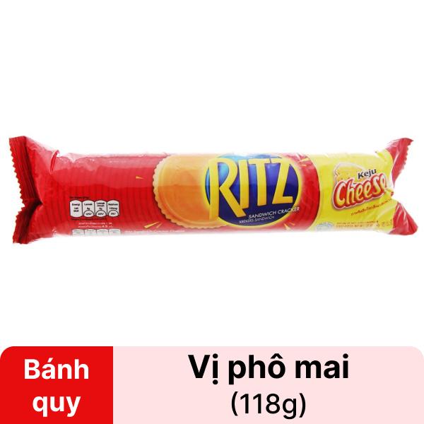 Bánh quy kẹp kem phô mai Ritz 118g giá tốt tại Bách hoá XANH