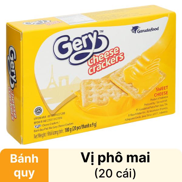 Bánh cracker phô mai Gery 180g