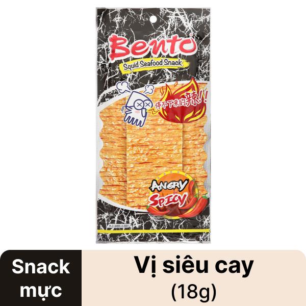 Snack hải sản vị cay Bento 18g