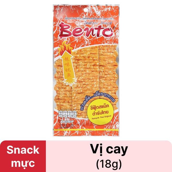 Snack hải sản vị Thái Bento 18g