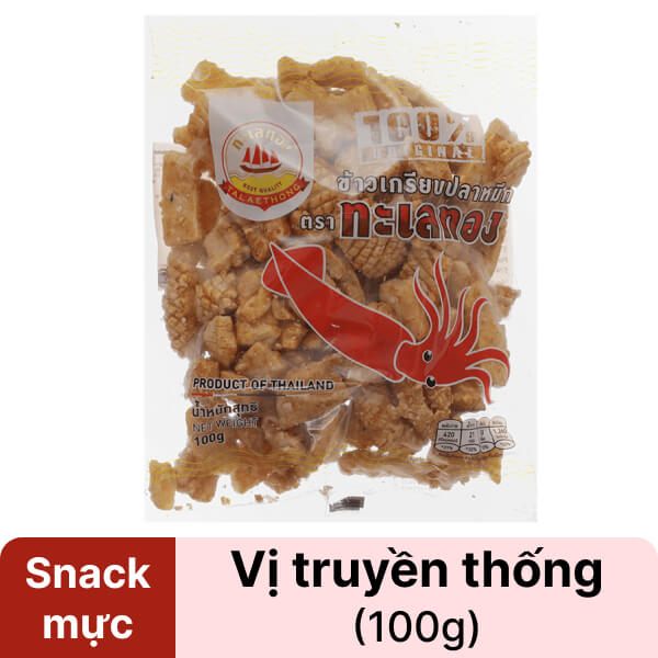 Snack mực Talaethong 100g