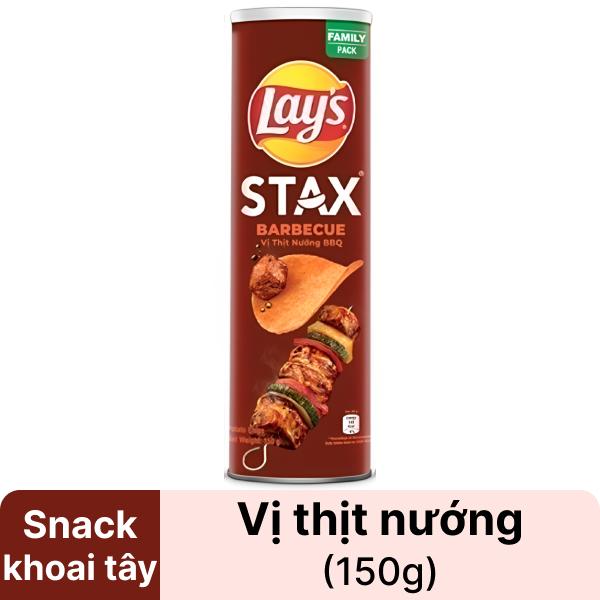 Snack vị thịt nướng BBQ Lay's 150g