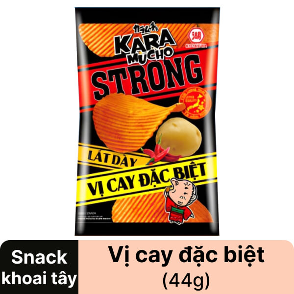 Snack vị cay lát dày Koikeya Karamucho 44g