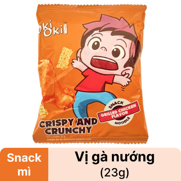 Snack mì gà nướng Oki Oki 23g