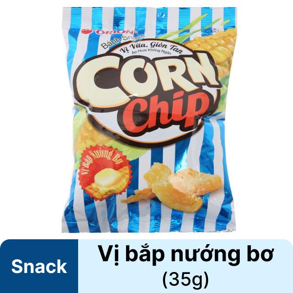 Snack bắp nướng bơ Corn Chip 35g giá tốt tại Bách hoá XANH