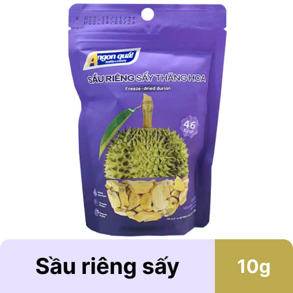 Sầu riêng sấy thăng hoa A ngon quá gói 10g