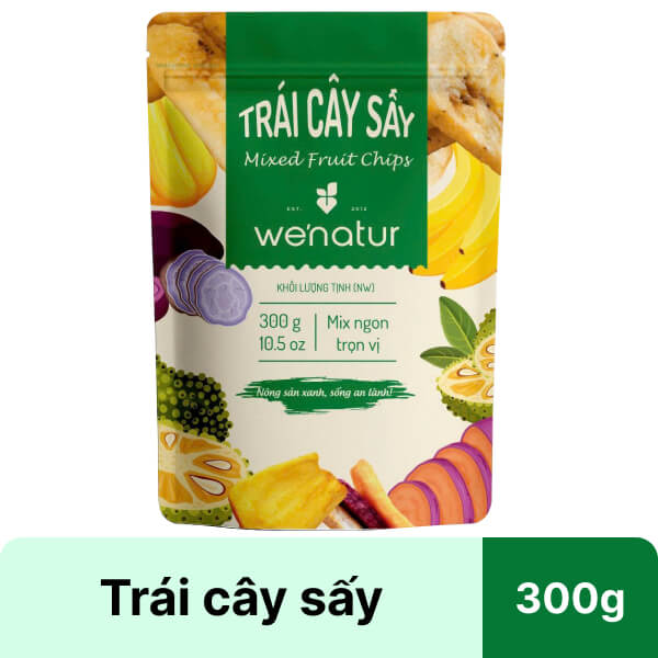 Trái cây sấy Đỉnh Nam Wenatur gói 300g
