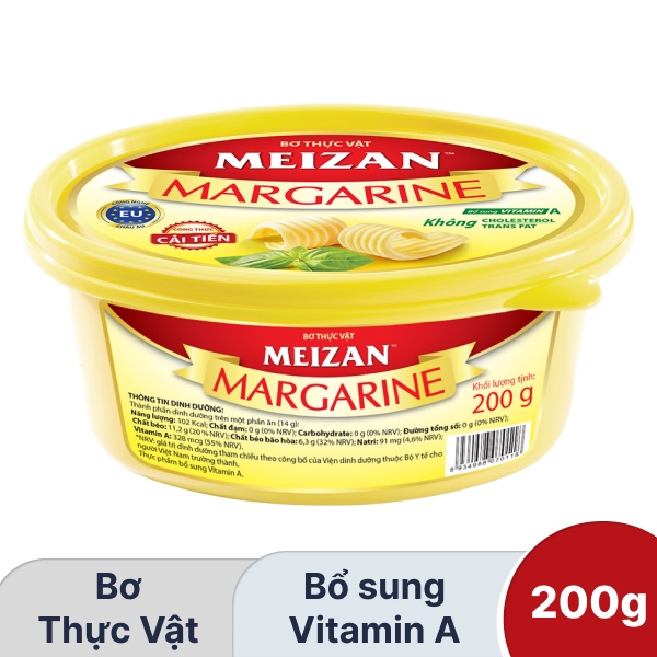 Bơ thực vật Meizan 200g