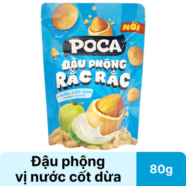 Đậu phộng nước cốt dừa Poca 80g