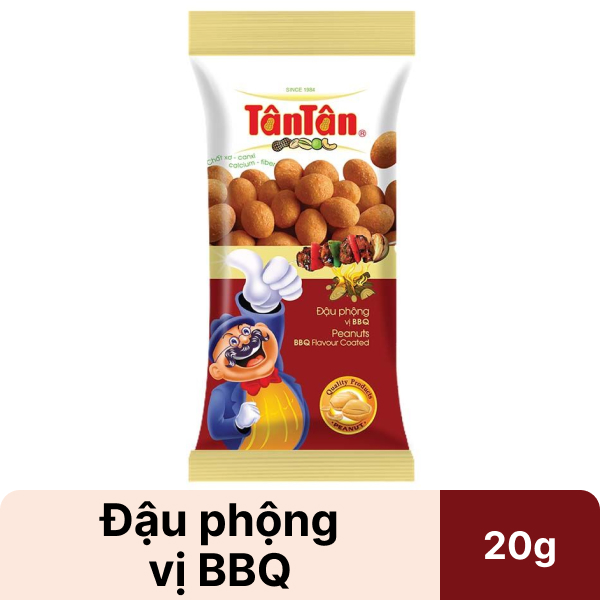 Đậu phộng vị BBQ Tân Tân 20g