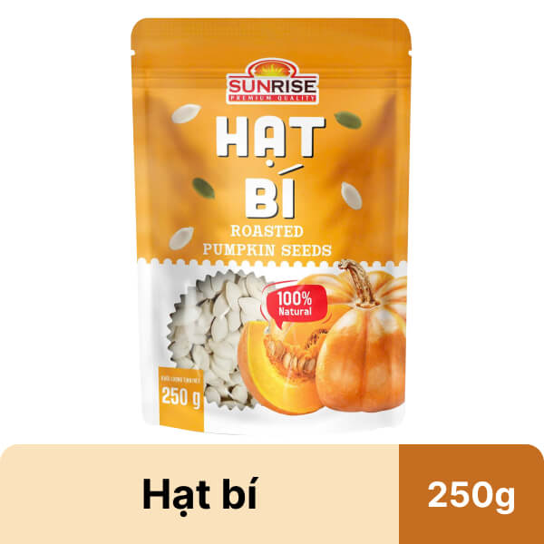 Hạt bí Sunrise gói 250g
