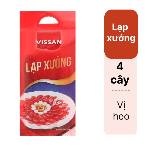Lạp xưởng heo Vissan gói 200g