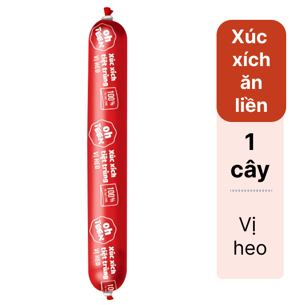 Xúc xích heo Oh Teen LC FOODS 65g
