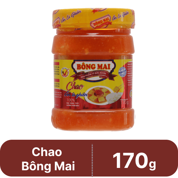 Chao Bông Mai hũ 170g