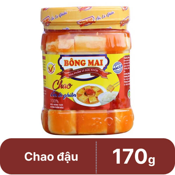 Chao Bông Mai hũ 170g