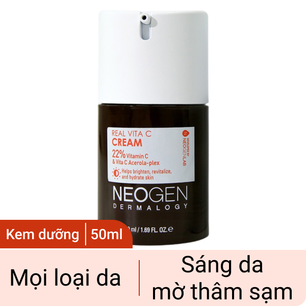 Kem dưỡng Neogen Real Vita C sáng da 50ml